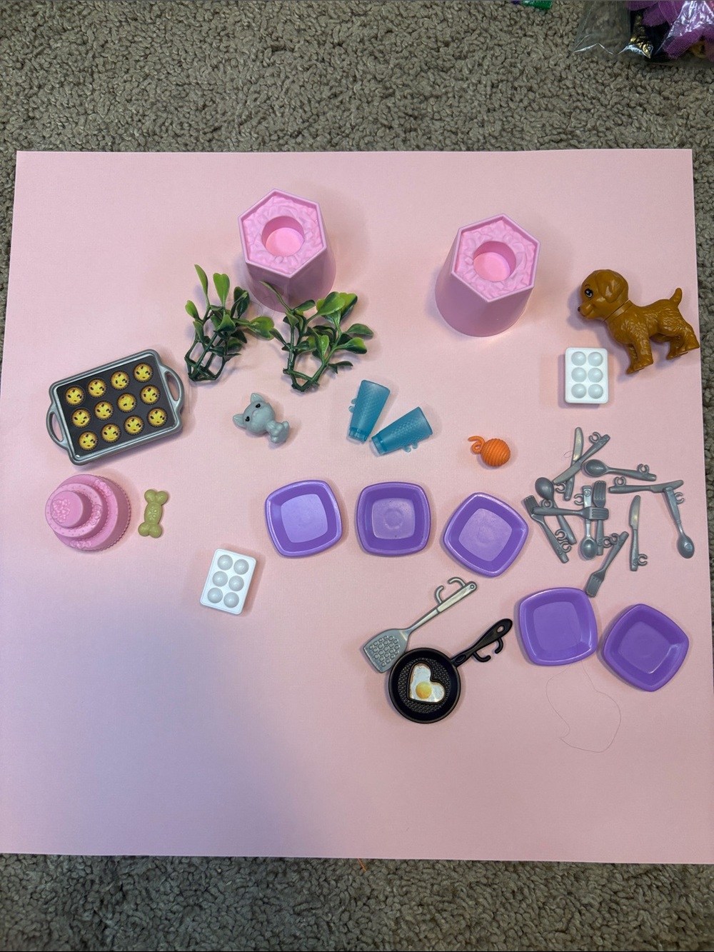 2021 Barbie Dreamhouse accessories